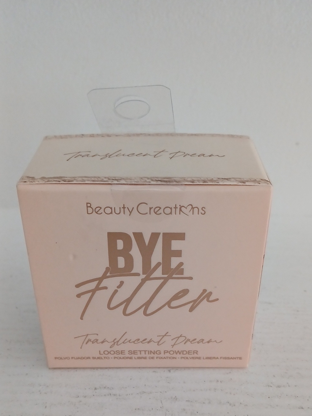 Beauty Creations Bye Filter Translucent Dream Loose Setting Powder